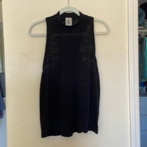 Free People Black Racerback top